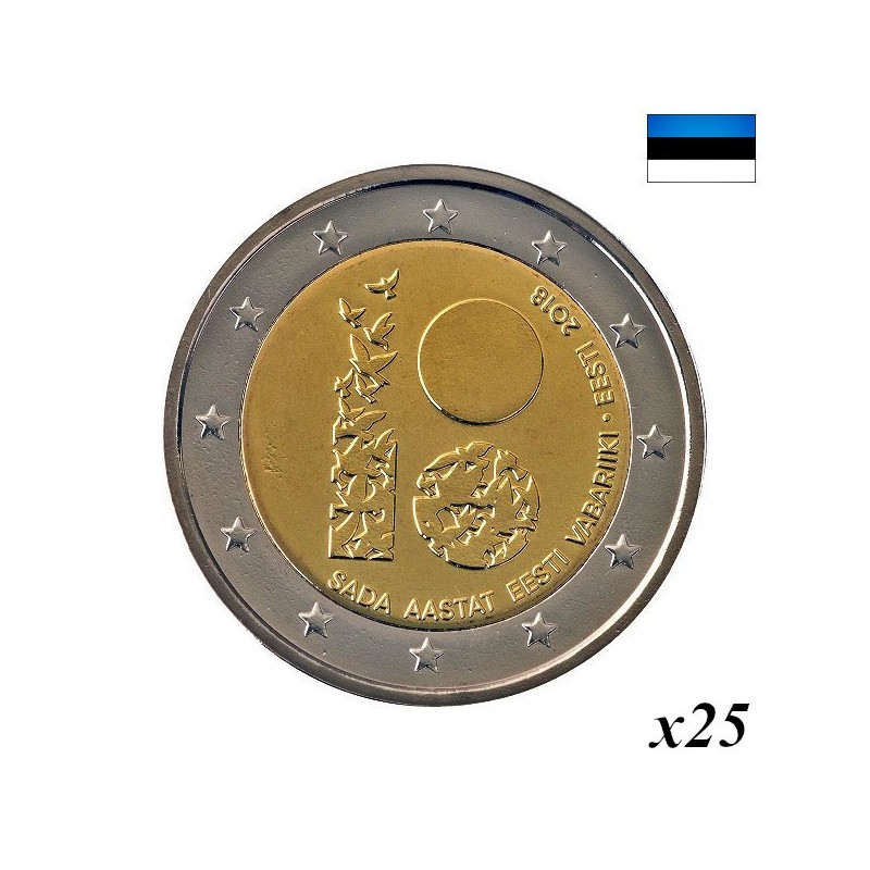 Estonia 2 Euro 2018 "Estonia" Roll