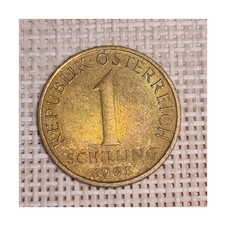 Austria 1 Schilling 1998 KM-2886 VF