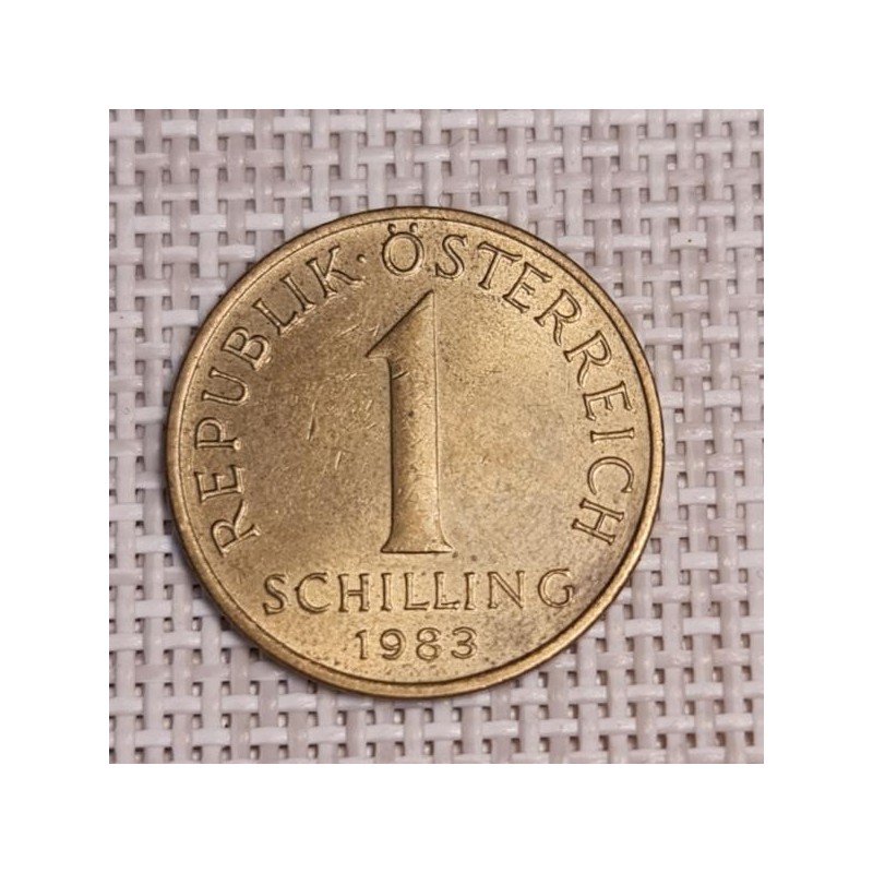 Austria 1 Schilling 1983 KM-2886 XF