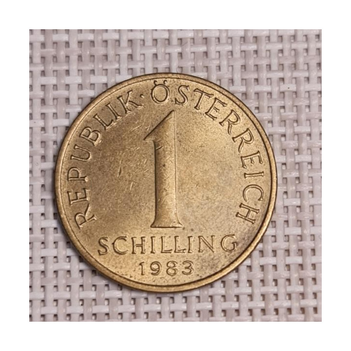 Austria 1 Schilling 1983 KM-2886 XF