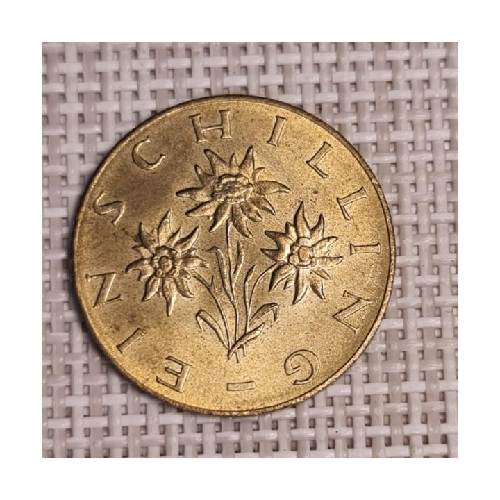 Austria 1 Schilling 1986 KM-2886 XF
