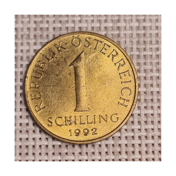 Austria 1 Schilling 1992 KM-2886 XF