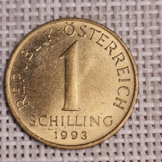Austria 1 Schilling 1993 KM-2886 XF