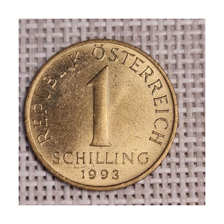Austria 1 Schilling 1993 KM-2886 XF