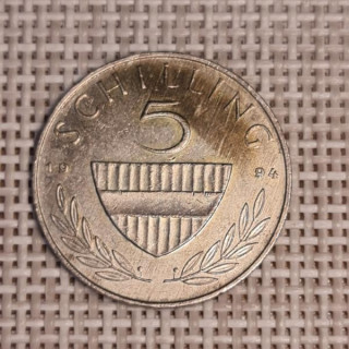 Austria 5 Schilling 1994 KM-2889a VF