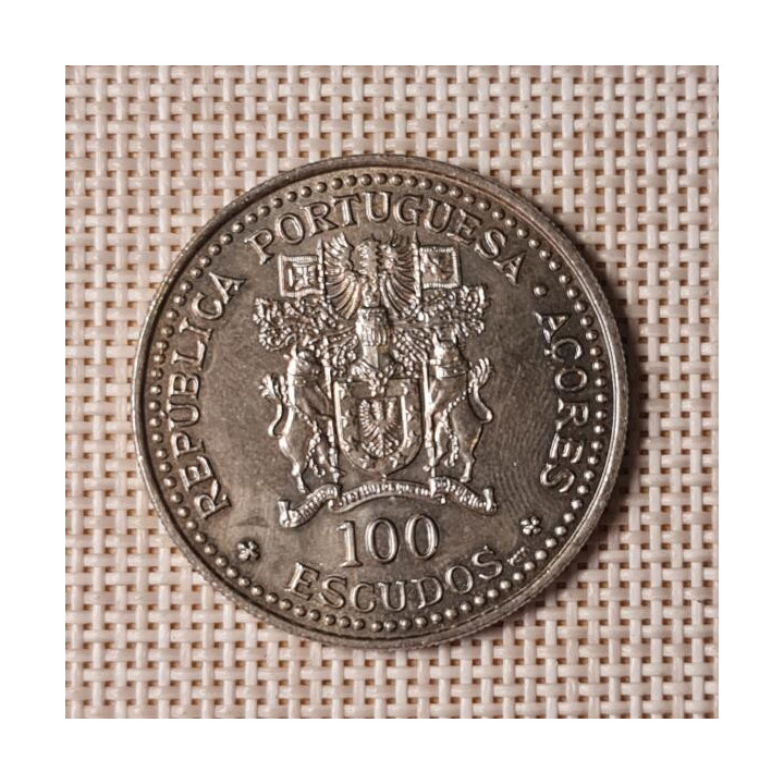 Azores (Portugal) 100 Escudos 1986 "Autonomy" KM-45 XF/UNC