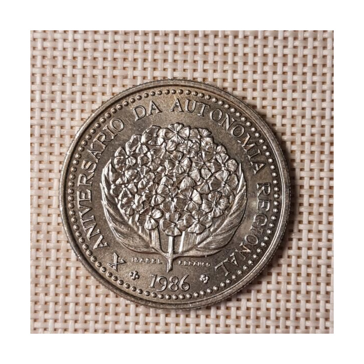 Azores (Portugal) 100 Escudos 1986 "Autonomy" KM-45 XF/UNC