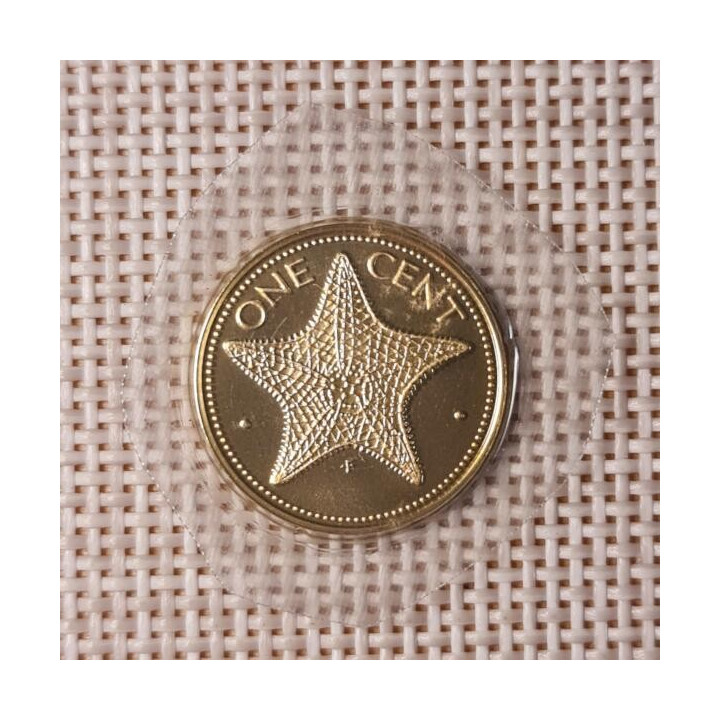Bahamas 1 Cent 1974 KM-59 Proof