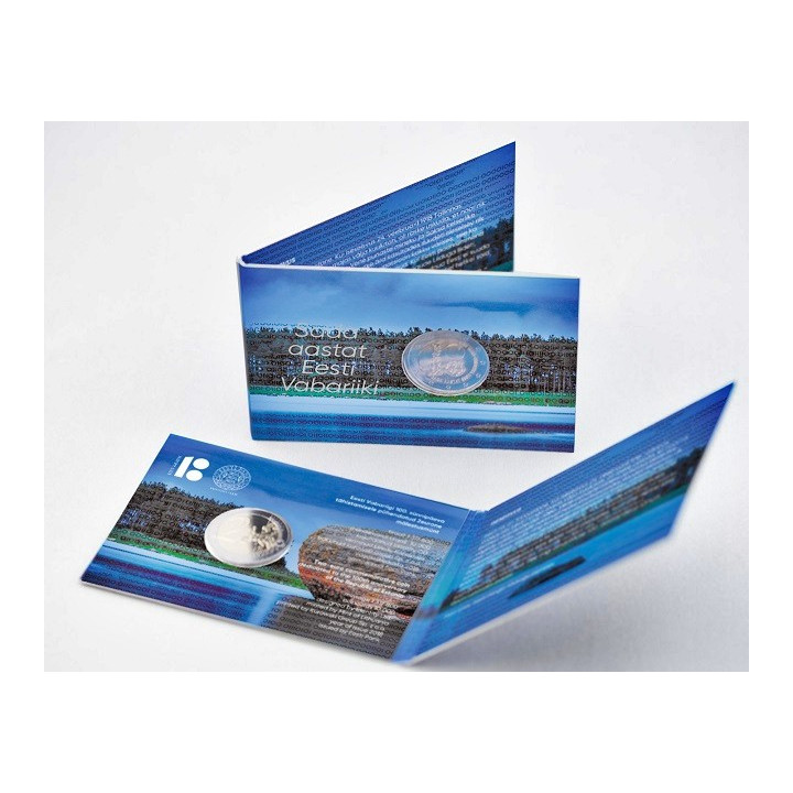Estonia 2 Euro 2018 "Estonia" BU (Coin Card)