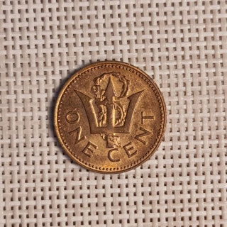 Barbados 1 Cent 1986 KM-10 VF