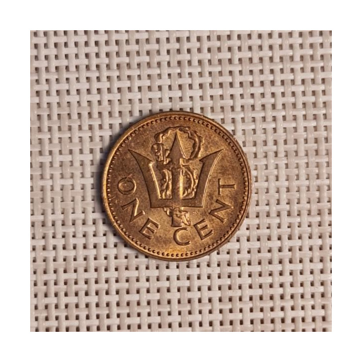 Barbados 1 Cent 1986 KM-10 VF