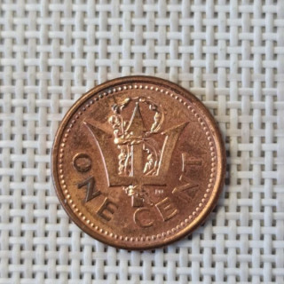 Barbados 1 Cent 1992 KM-10a XF
