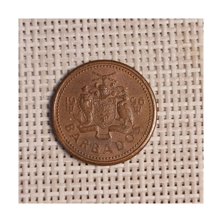 Barbados 1 Cent 1996 KM-10a VF