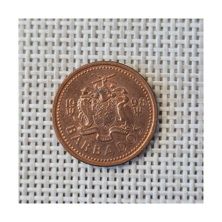 Barbados 1 Cent 1998 KM-10a XF