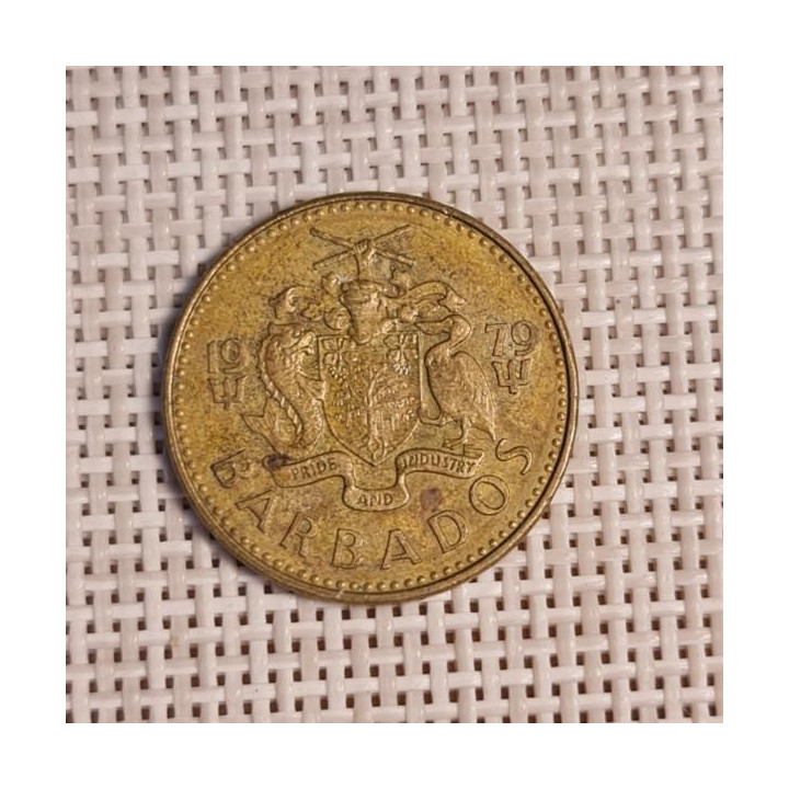 Barbados 5 Cents 1979 KM-11 VF