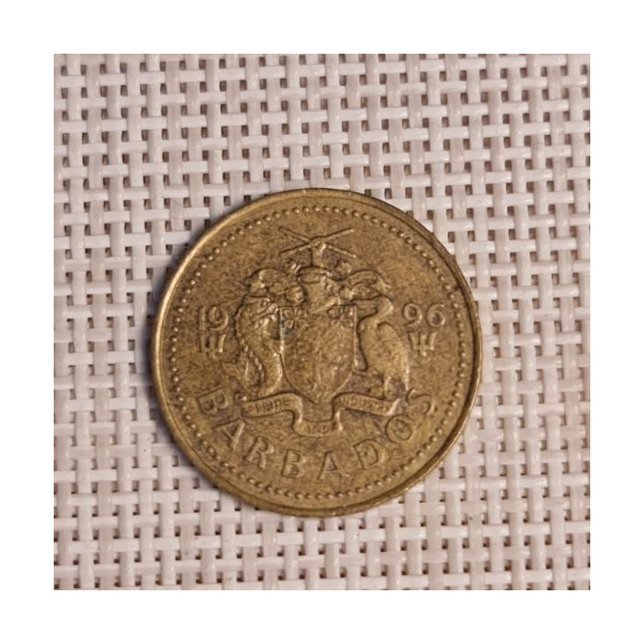 Barbados 5 Cents 1996 KM-11 VF