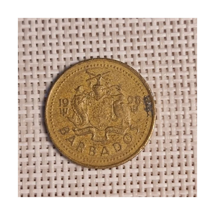 Barbados 5 Cents 1998 KM-11 VF