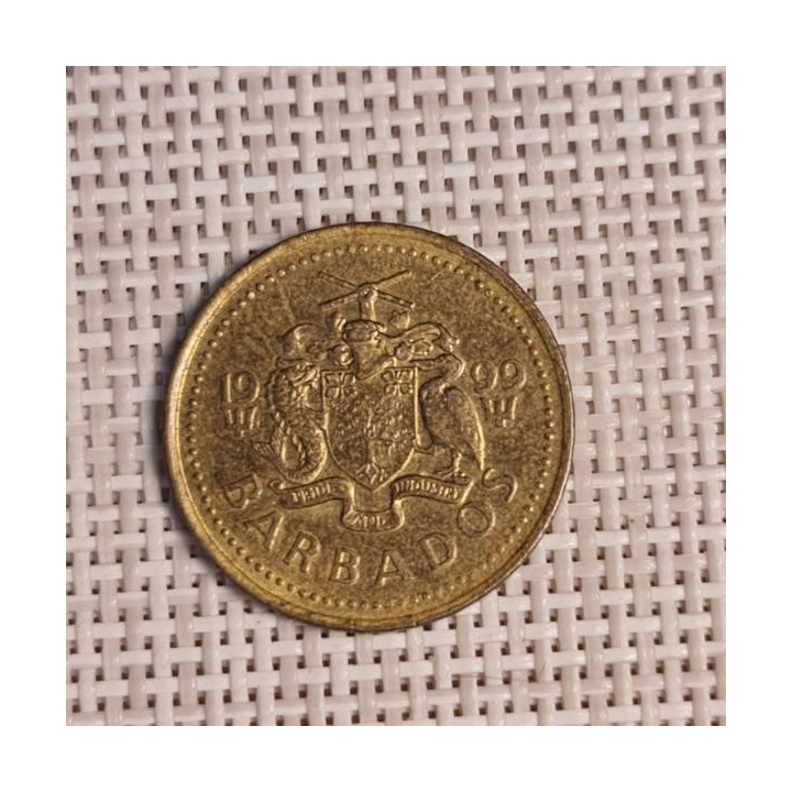 Barbados 5 Cents 1999 KM-11 VF