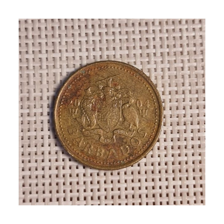 Barbados 5 Cents 2004 KM-11 VF