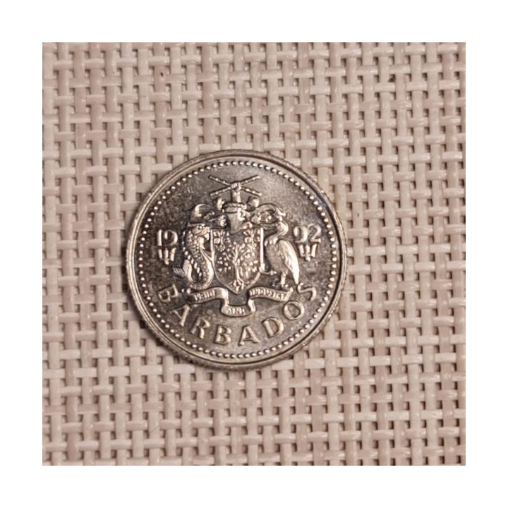 Barbados 10 Cents 1992 KM-12 VF