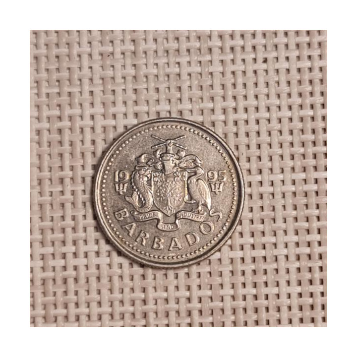 Barbados 10 Cents 1995 KM-12 VF