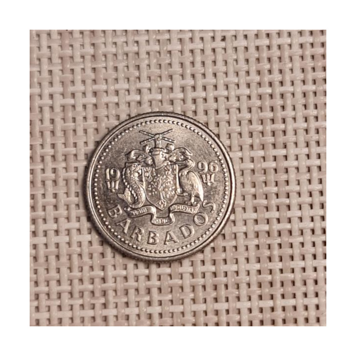 Barbados 10 Cents 1996 KM-12 VF