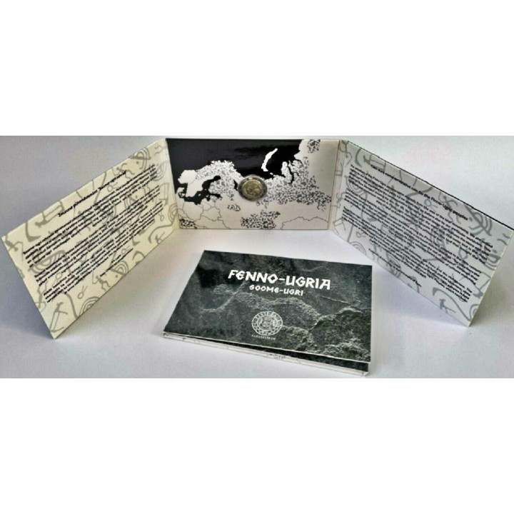 Estonia 2 Euro 2021 "Finno-Ugric" BU (Coin Card)