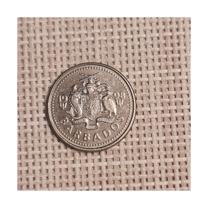 Barbados 10 Cents 1998 KM-12 VF