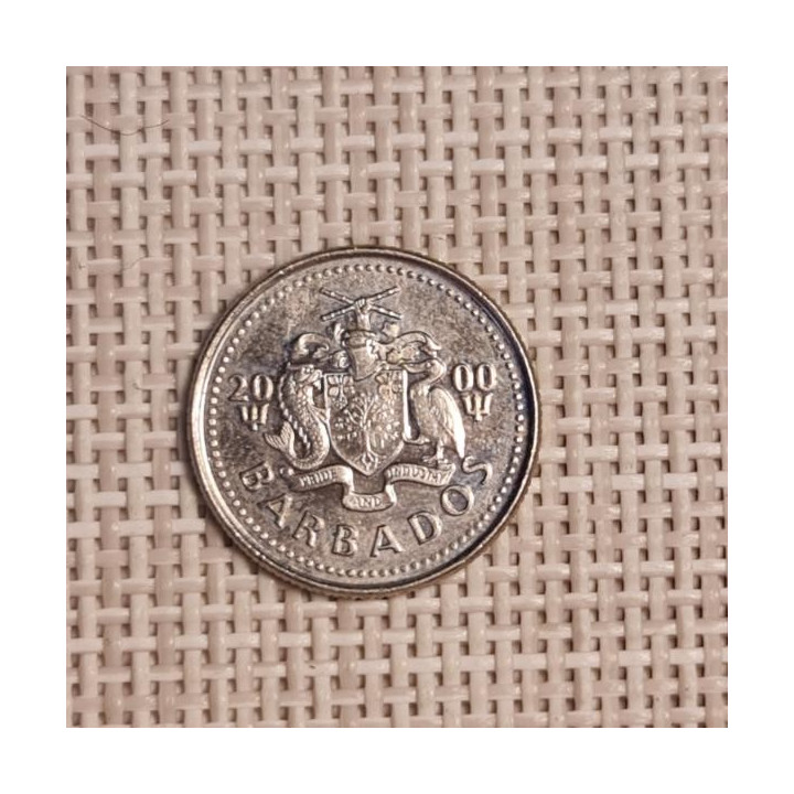 Barbados 10 Cents 2000 KM-12 VF