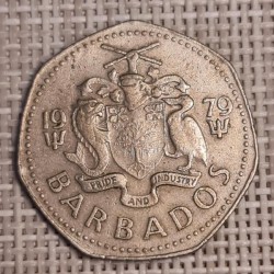 Barbados 1 Dollar 1979 KM-14.1 VF