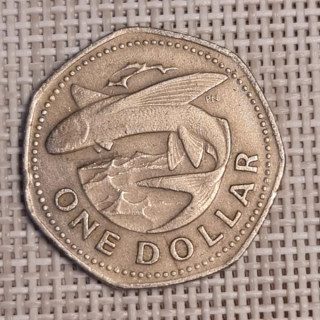 Barbados 1 Dollar 1985 KM-14.1 VF