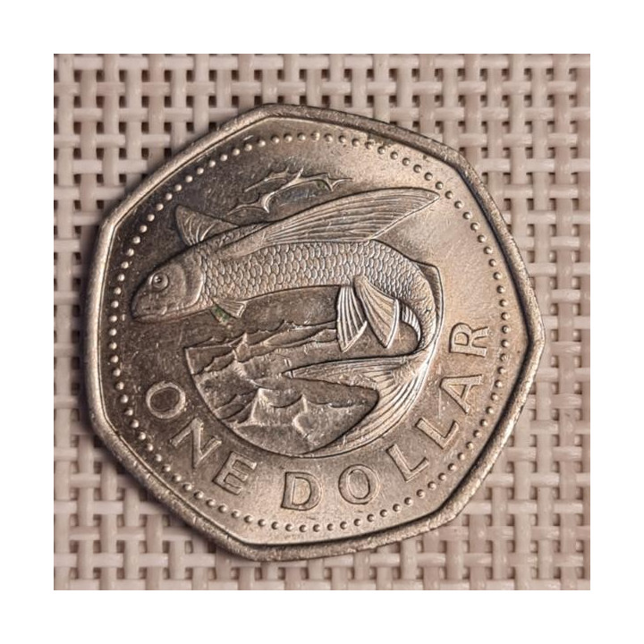 Barbados 1 Dollar 1994 KM-14.2 VF