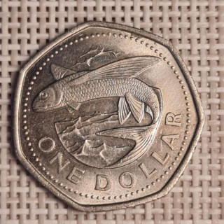 Barbados 1 Dollar 1998 KM-14.2 VF