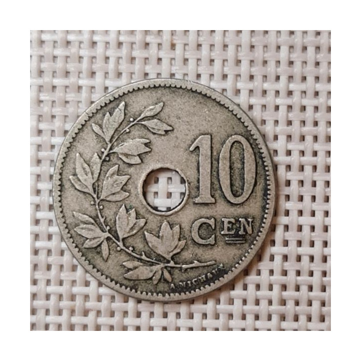 Belgium 10 Centimes 1903 KM-49 VF