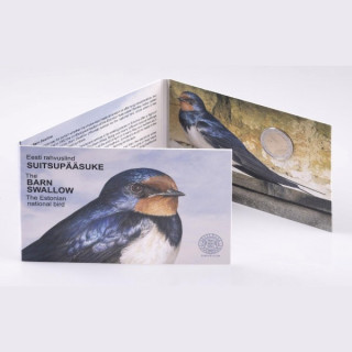Estonia 2 Euro 2023 "Barn Swallow" BU (Coin Card)