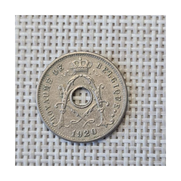Belgium 5 Centimes 1920 KM-66 VF