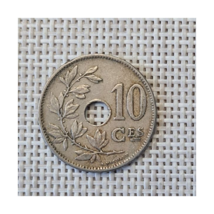 Belgium 10 Centimes 1920 KM-85 VF