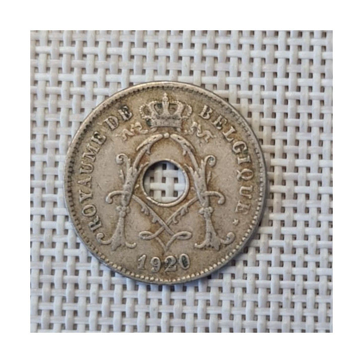 Belgium 10 Centimes 1920 KM-85 VF