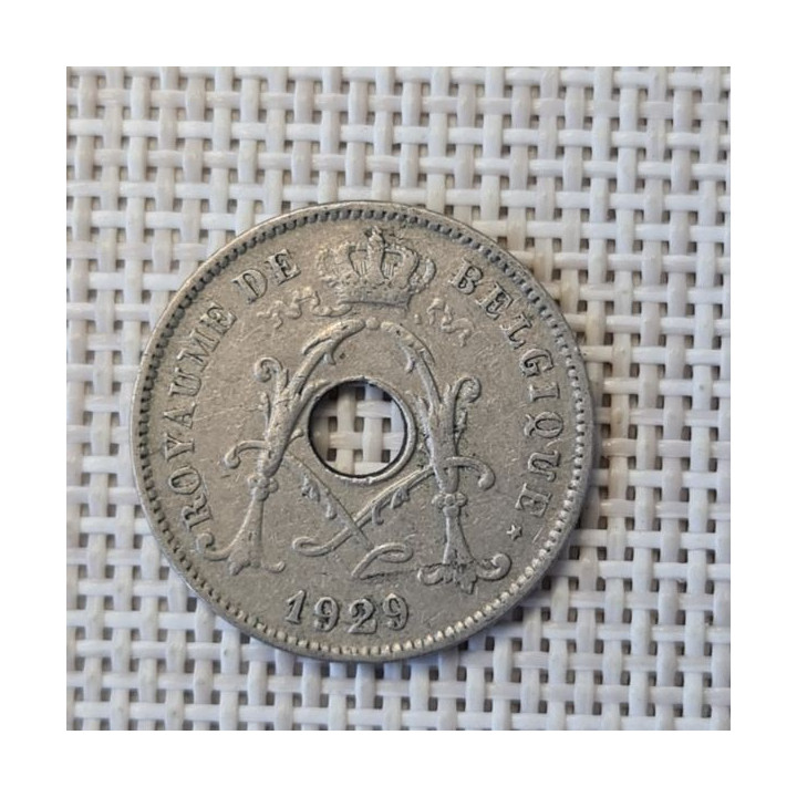 Belgium 10 Centimes 1929 KM-85 VF