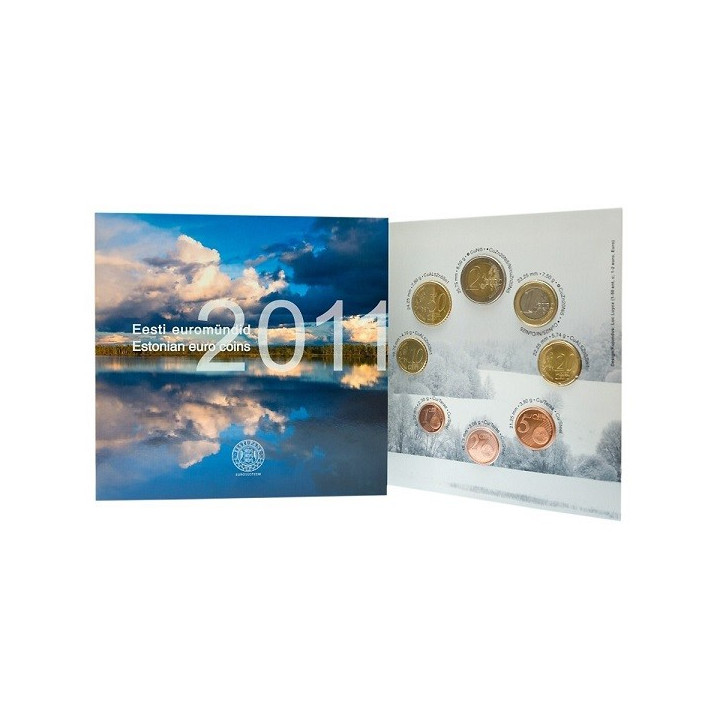 Estonia Official Euro Set (3,88€) 2011 BU
