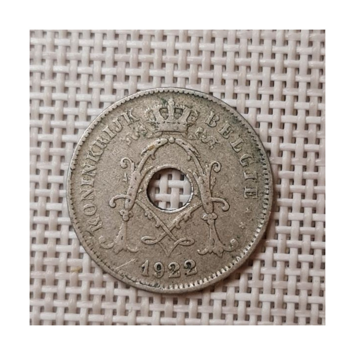 Belgium 10 Centimes 1922 KM-86 VF