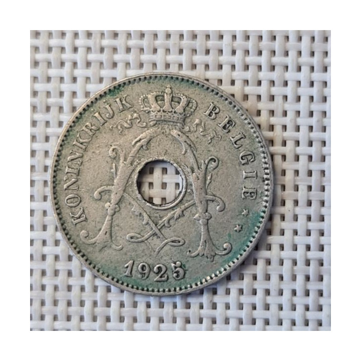 Belgium 10 Centimes 1925 KM-86 VF