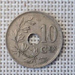 Belgium 10 Centimes 1926 KM-86 VF