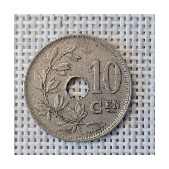 Belgium 10 Centimes 1926 KM-86 VF