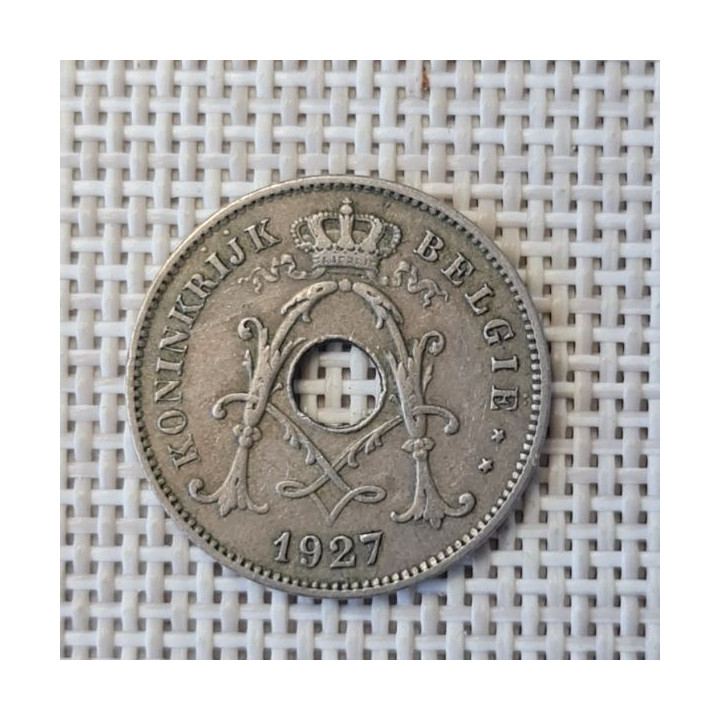 Belgium 10 Centimes 1927 KM-86 VF