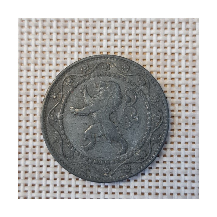 Belgium 25 Centimes 1917 KM-82 VF