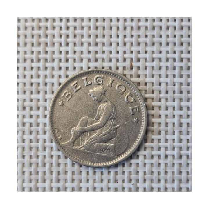 Belgium 50 Centimes 1927 KM-87 VF