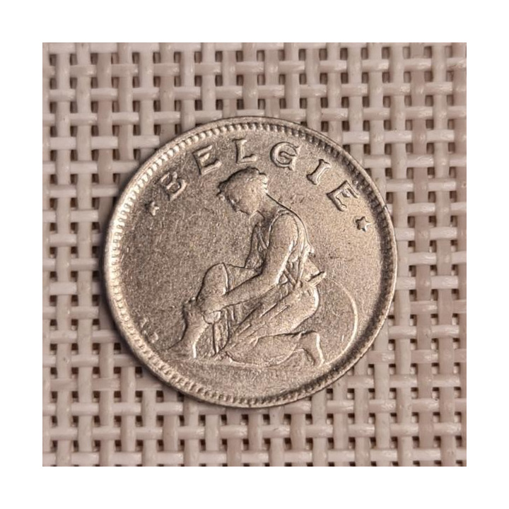 Belgium 50 Centimes 1923 KM-88 VF