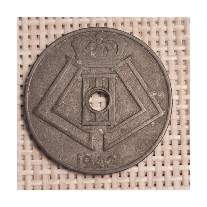 Belgium 10 Centimes 1942 KM-125 VF