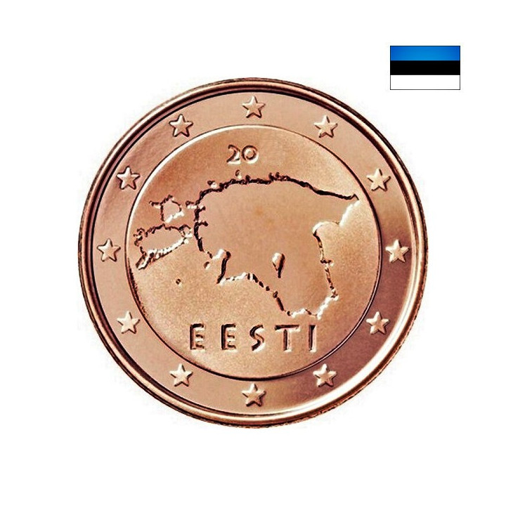 Estonia 2 Euro Cent 2015 UNC